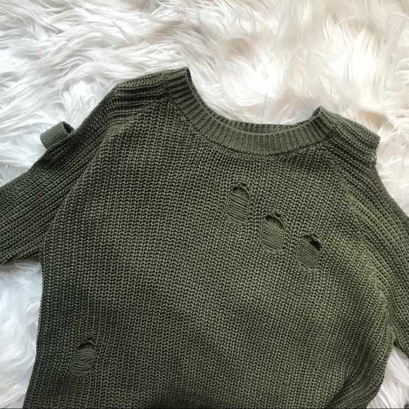 Ten Sixty Sherman Sweaters - NWT Distressed Sweater